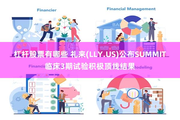 杠杆股票有哪些 礼来(LLY.US)公布SUMMIT临床3期试验积极顶线结果